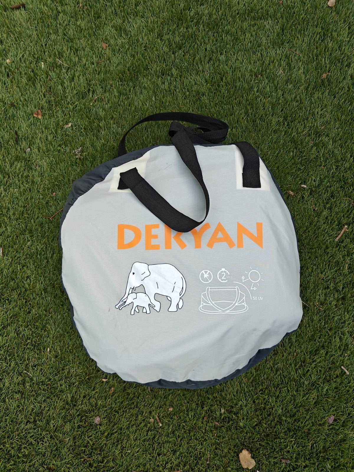 Deryan Tent Baby Luxe UV50+, Kinderen en Baby's, Babywiegjes en Ledikanten, Ophalen, Zo goed als nieuw, Reisbedje