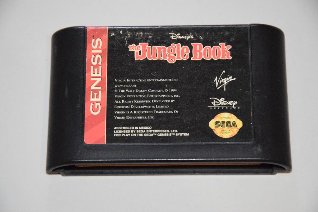 SEGA Mega Drive (SMD): Disney's - The Jungle Book (Genesis), Gebruikt, 1 speler, Ophalen of Verzenden, Vanaf 3 jaar