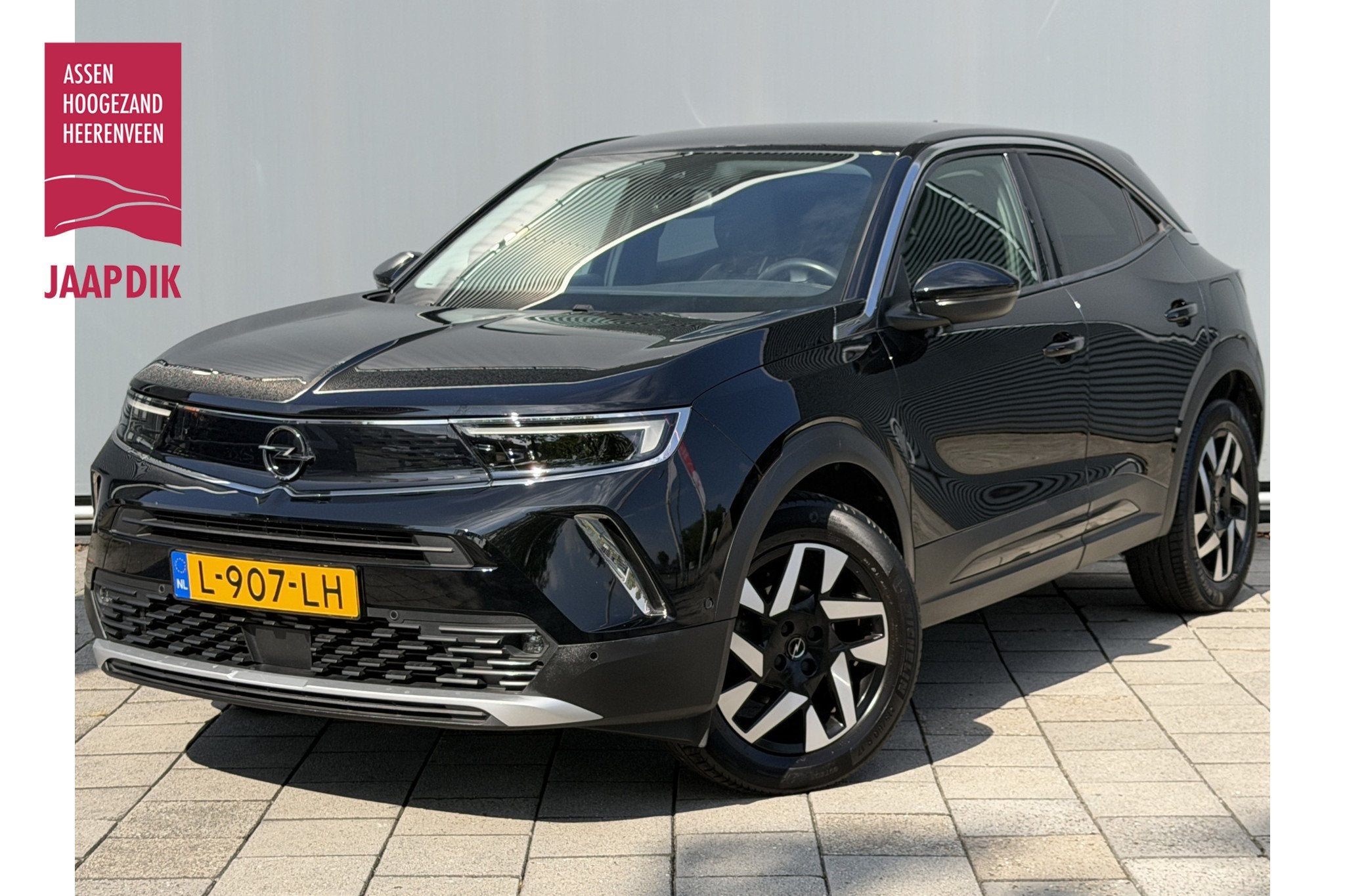 Opel Mokka BWJ 2021 | 1.2T 131PK Elegance AUTOMAAT | CLIMA |, Auto's, Gebruikt, 1199 cc, Zwart, Origineel Nederlands