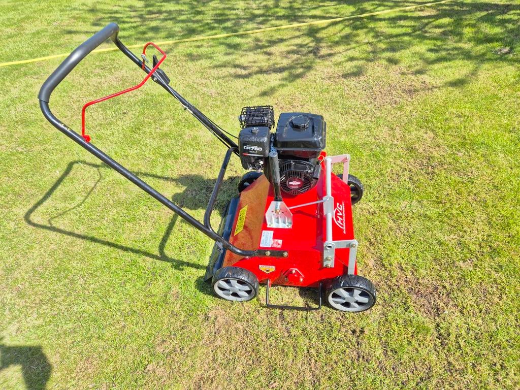 Verticuteermachine - Benzine - Gazonbeluchter, Tuin en Terras, Verticuteermachines, Ophalen of Verzenden, Gebruikt, Benzine, Onbekend