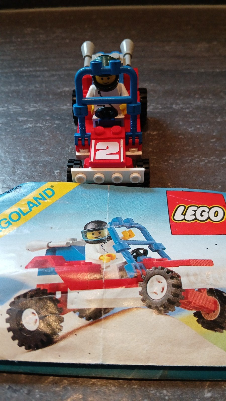 Lego 6602  Buggy met instructies, Gebruikt, Lego, Compleet, Ophalen of Verzenden