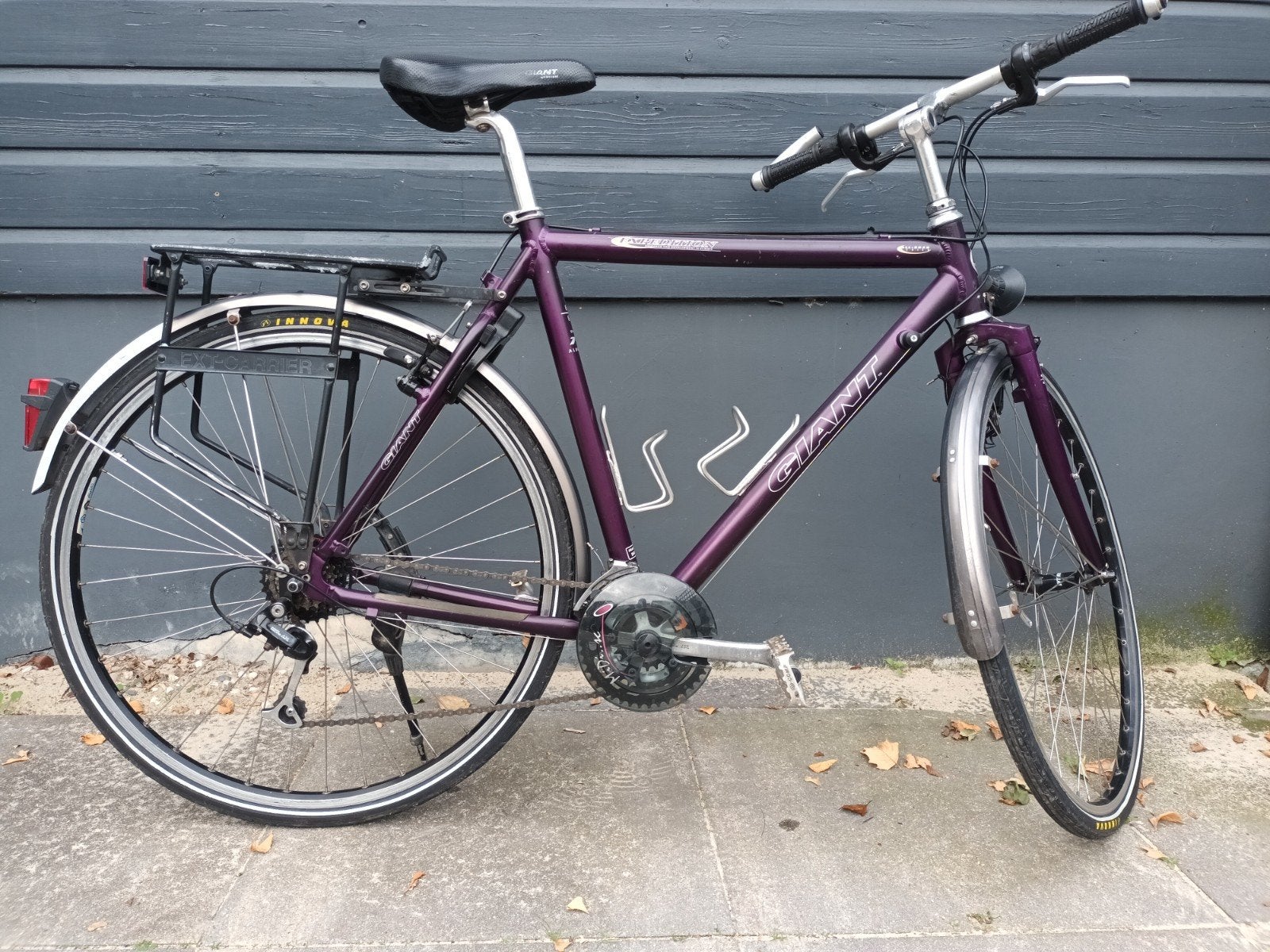 Giant Expedition Deore LX 56cm originele vakantiefiets, Fietsen en Brommers, Ophalen, 28 inch, Gebruikt, Velgrem