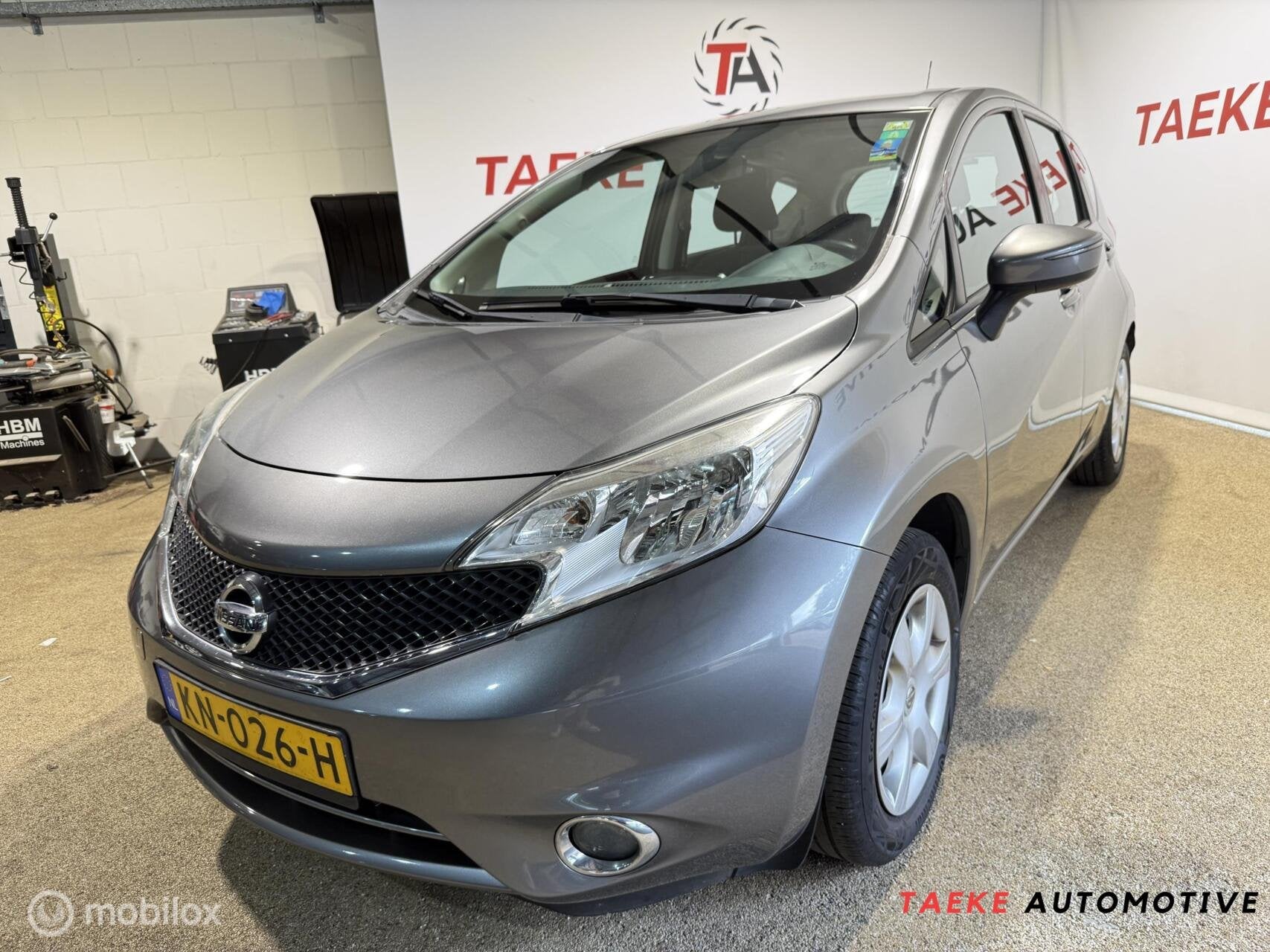 Nissan Note 1.2 Acenta AIRCO/CRUIS/5DRS/APK/NAP/1EIG, Stof, Euro 6, Start-stop-systeem, 1198 cc