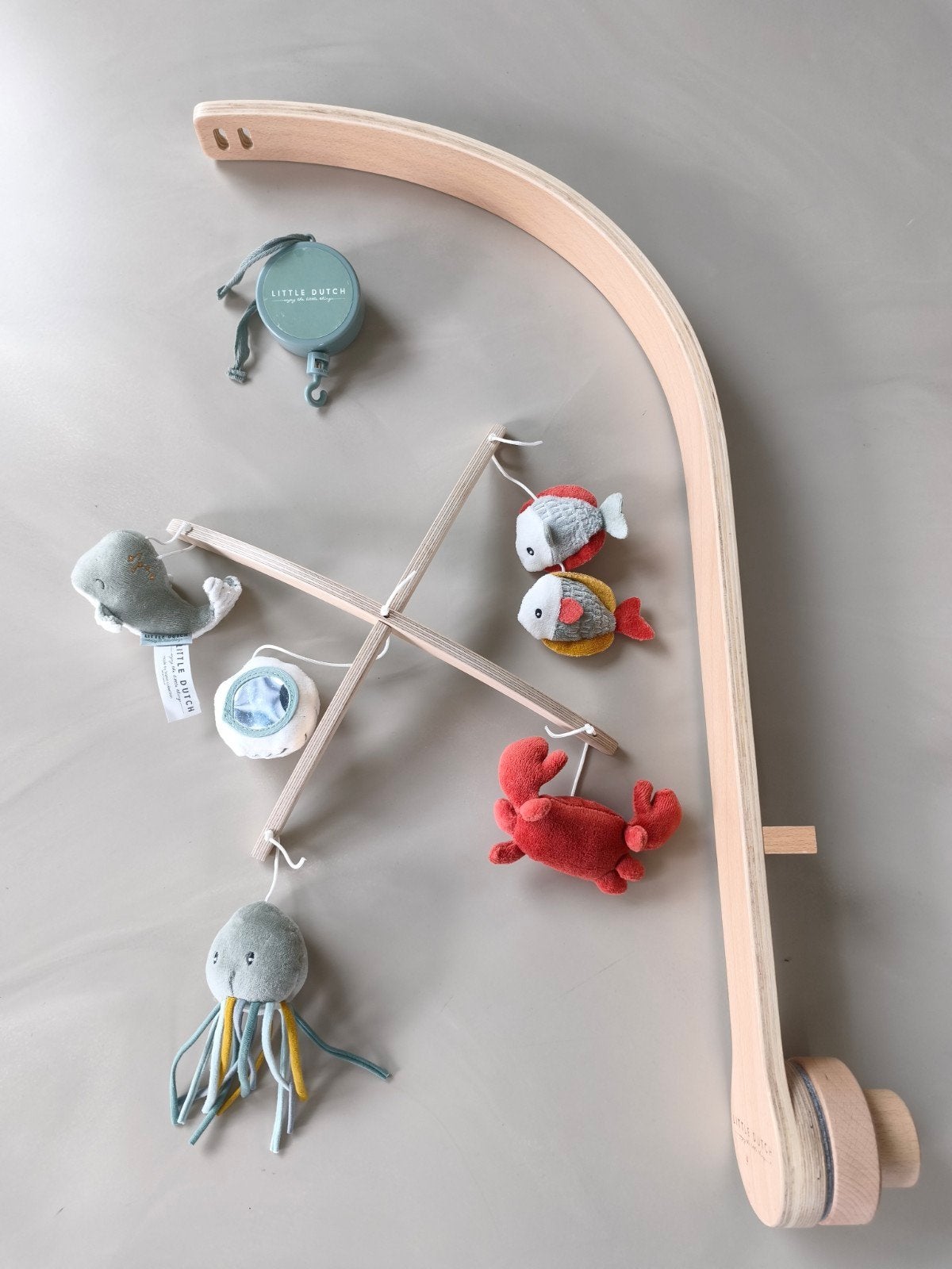 Little Dutch Muziekmobiel Zeedieren voor de Box, Ophalen of Verzenden, Zo goed als nieuw, Mobiel, Met geluid