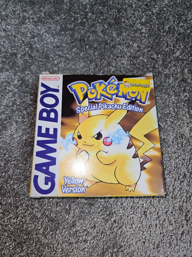 Pokemon Yellow Special Pikachu Edition GameBoy, Spelcomputers en Games, Avontuur en Actie, Gebruikt, 1 speler, Ophalen of Verzenden