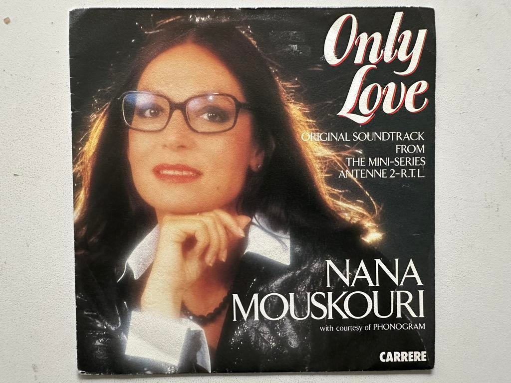 Nana Mouskouri - Only Love (Mistral's Daughter) Single, Originele persing, Ophalen of Verzenden, Gebruikt, Filmmuziek en Soundtracks