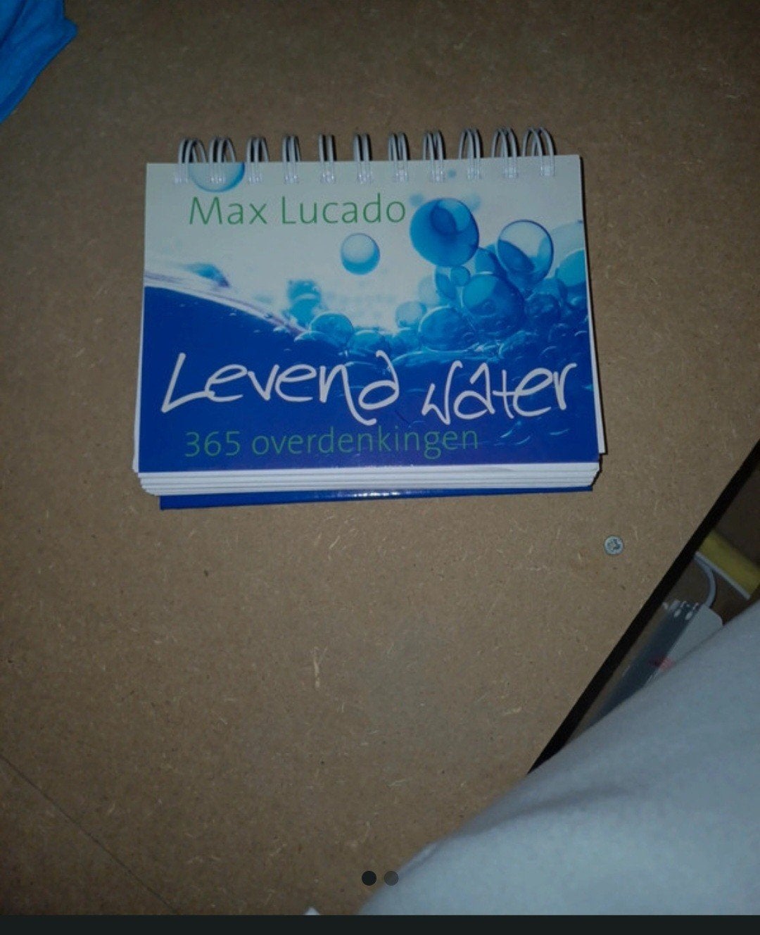 Max Lucado, Levend water, Ophalen of Verzenden, Dagkalender
