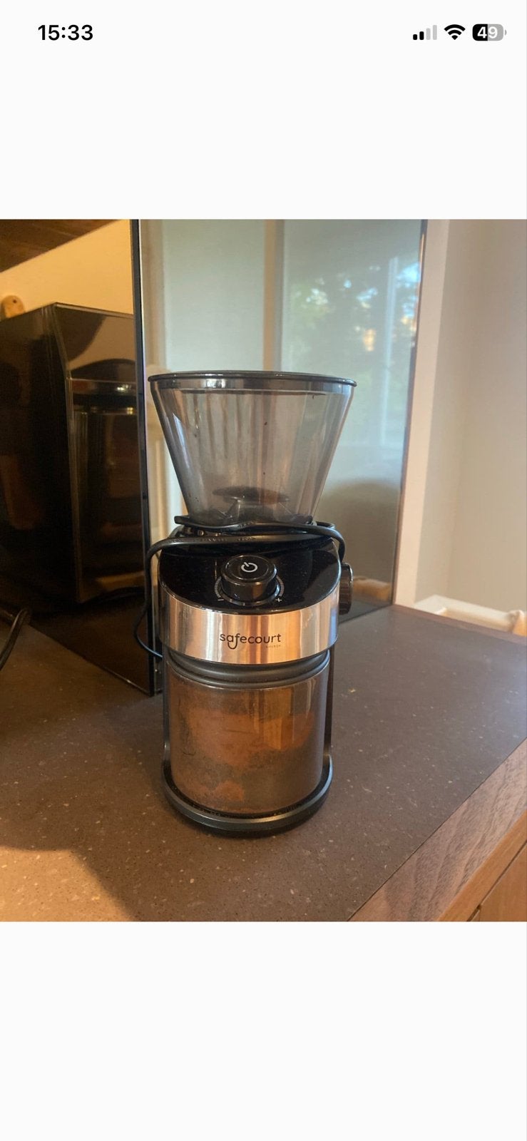 Safe Court Koffiebonenmaler - Vers gemalen koffie, Ophalen, Gebruikt