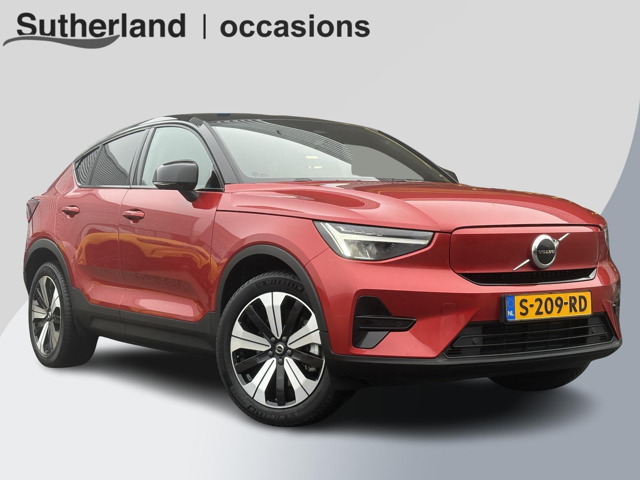 Volvo C40 Recharge Plus 69 kWh | 94,6% SOH | Panoramadak | A, Auto's, Volvo, Stof, Gebruikt, Overige kleuren, 420 min