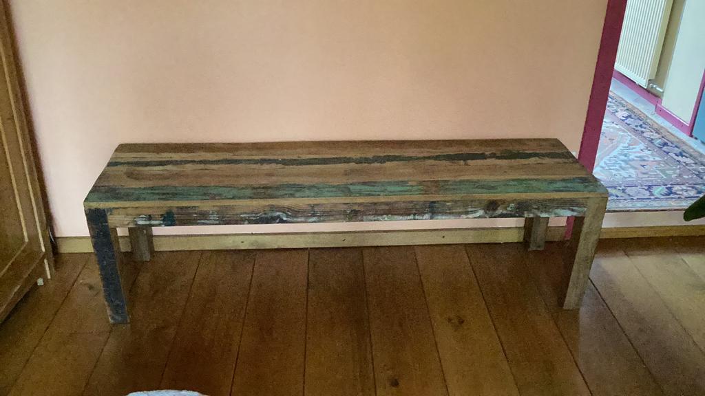 Scrapwood bank, Ophalen, Zo goed als nieuw