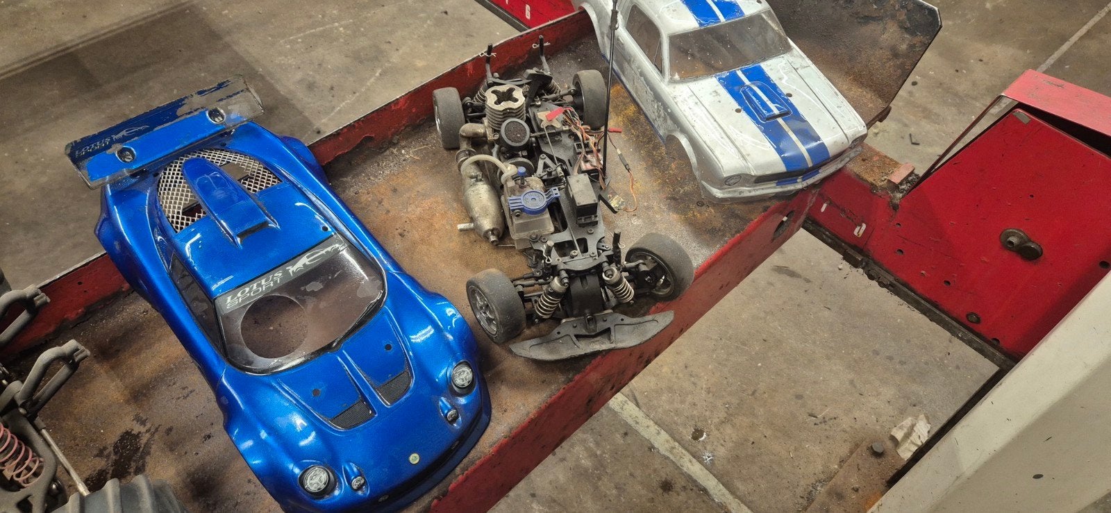 RC Auto's en onderdelen - Nitro en Elektro, Benzine, Gebruikt, Auto offroad, Ophalen of Verzenden