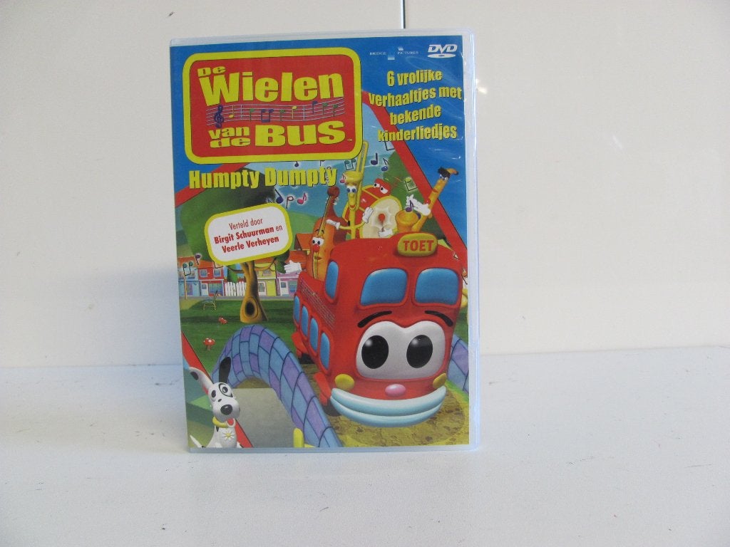 humpty dumpty-de wielen van de bus, Cd's en Dvd's, Animatie, Alle leeftijden, Tv-serie, Zo goed als nieuw