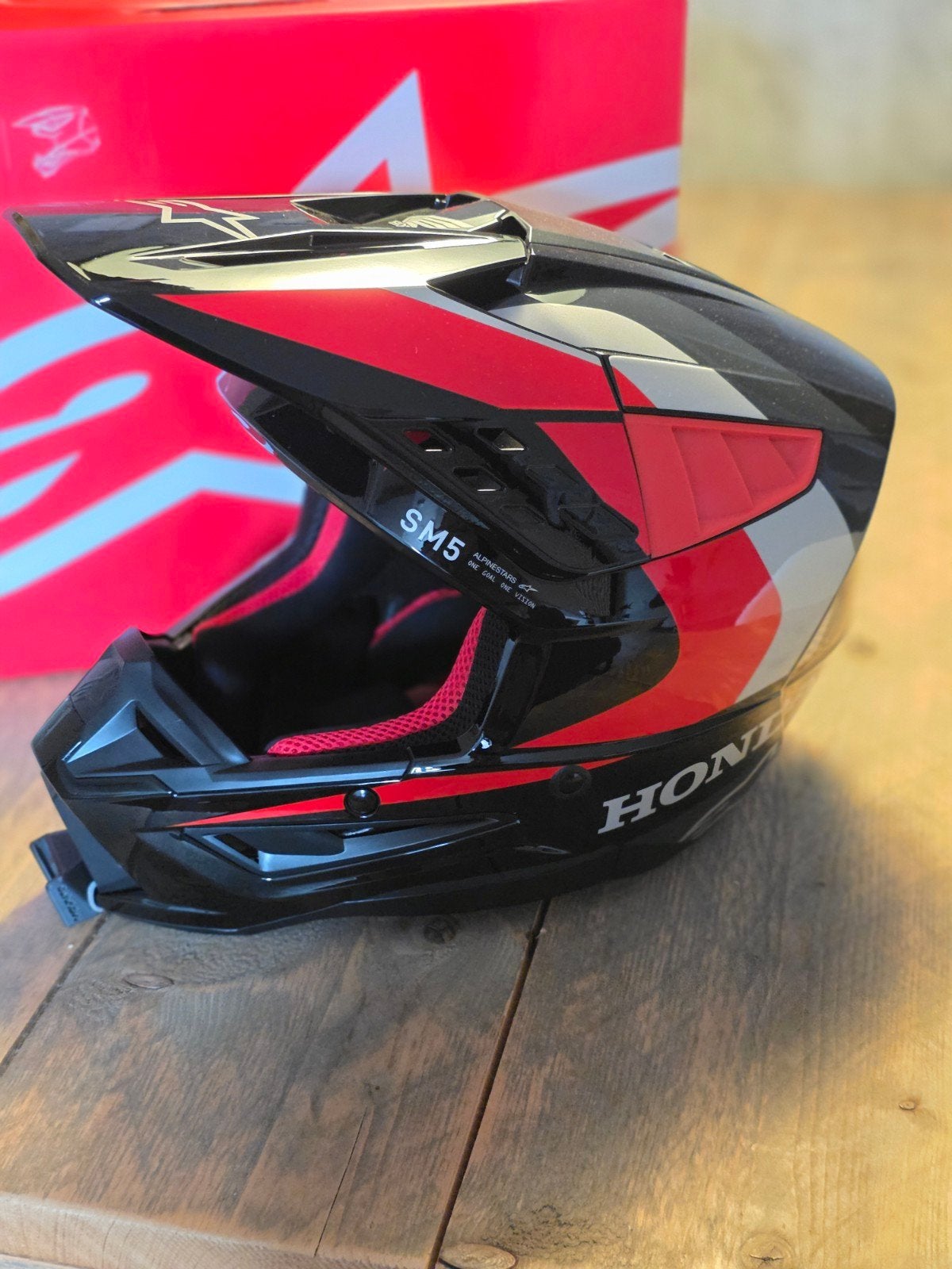 Alpinestars SM5 Honda helm (nieuw), Ophalen of Verzenden, Overige merken