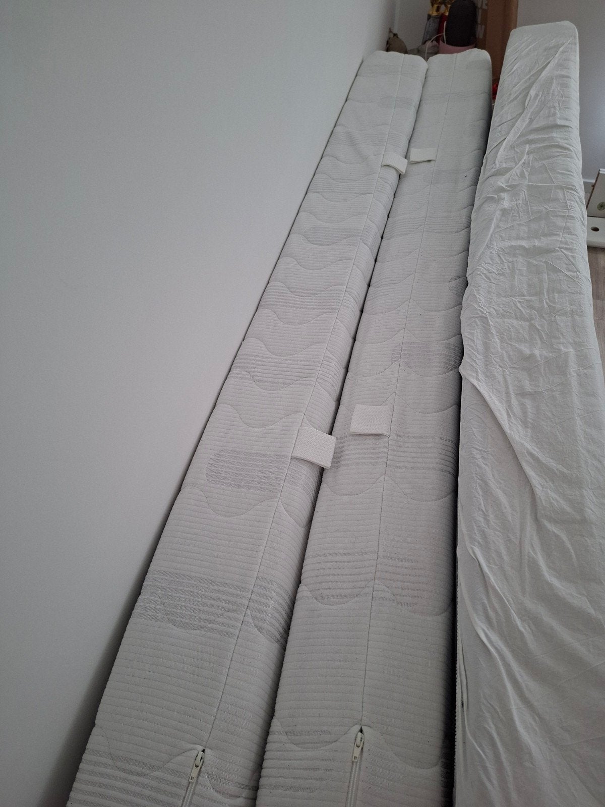 IKEA bed compleet met lattenbodem en hoofdeinde, Huis en Inrichting, Slaapkamer | Bedden, Ophalen, Gebruikt, 90 cm, Eenpersoons