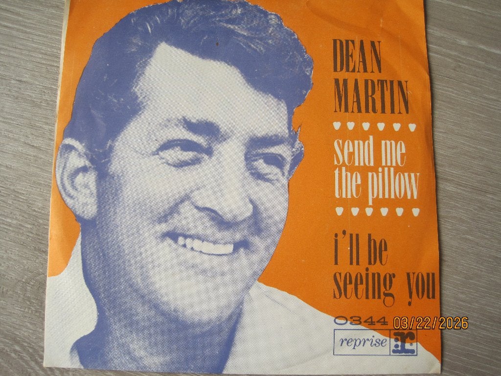 Dean Martin   -   Send me the pillow, Fotohoes, 7 inch, Ophalen of Verzenden, Zo goed als nieuw