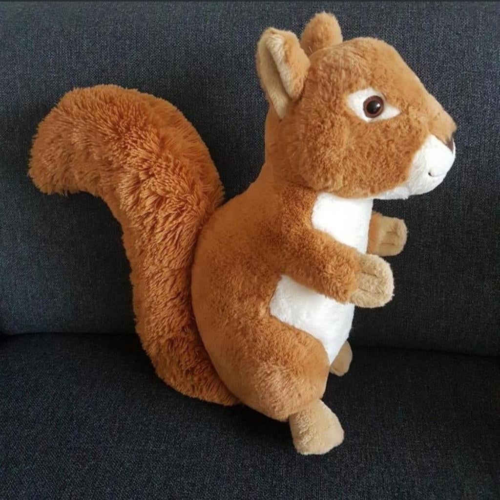 Grote eekhoorn knuffel, Ophalen of Verzenden, Nieuw