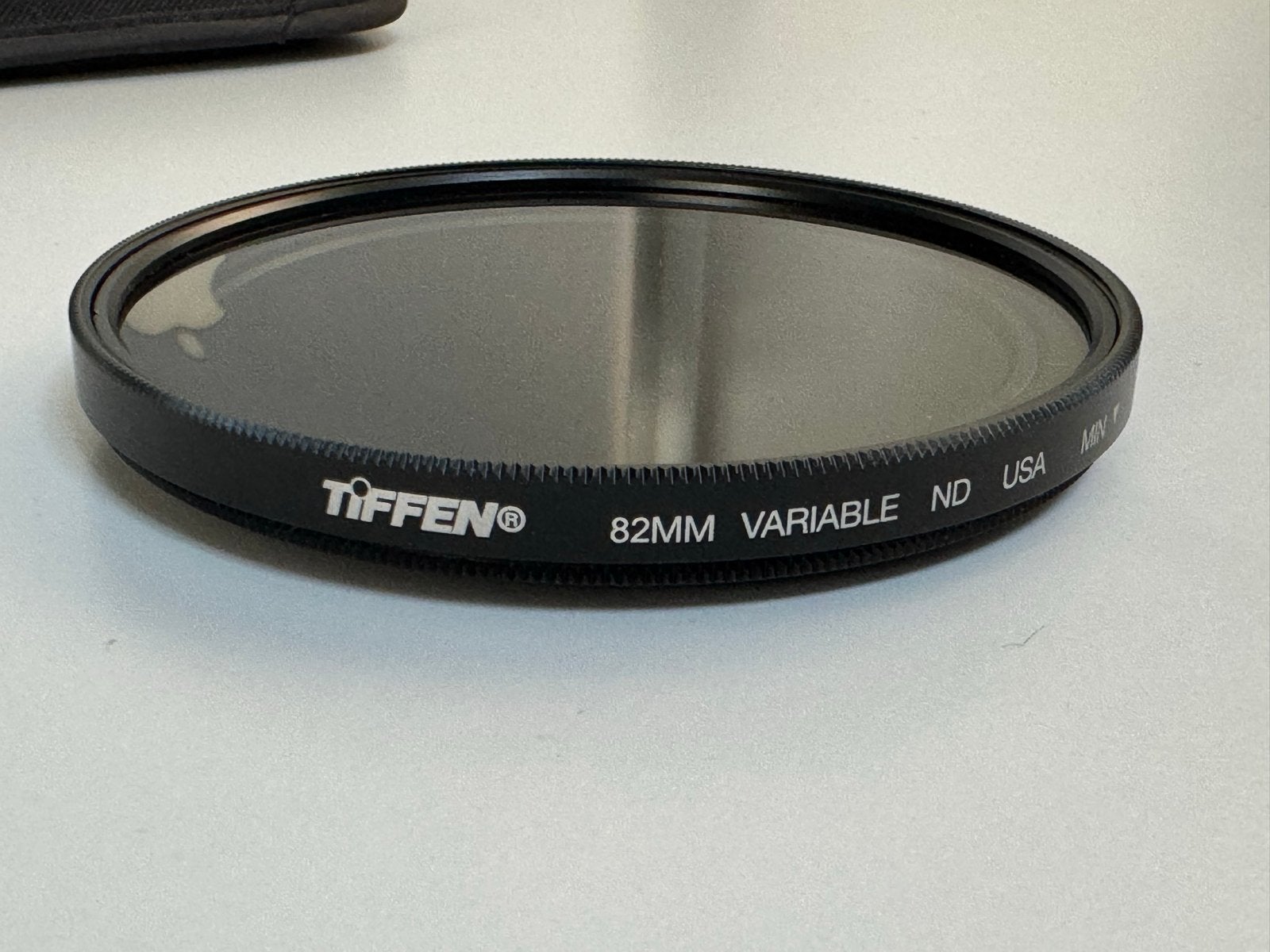 Tiffen Variabel ND Filter 82mm met step-down ringen, Inclusief opbergcase, Zo goed als nieuw, 80 mm of meer, ND-filter