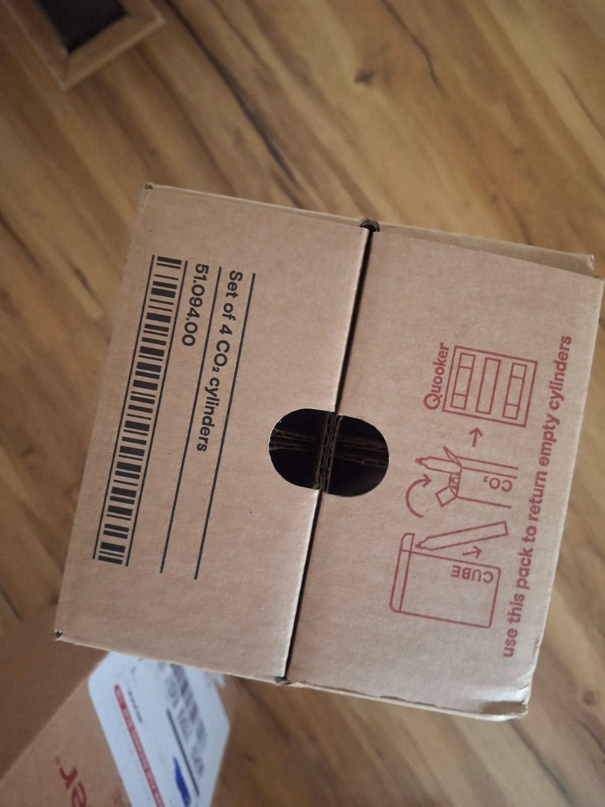 Quooker CO2 cilinders (8 stuks), Ophalen, Overige typen, Metaal, Overige merken