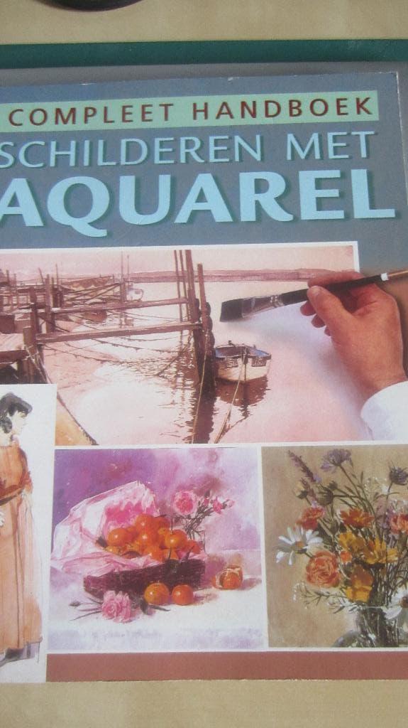 Schilderen met Aquarel.(compleet Handboek), Ophalen of Verzenden, Zo goed als nieuw, Waterverf