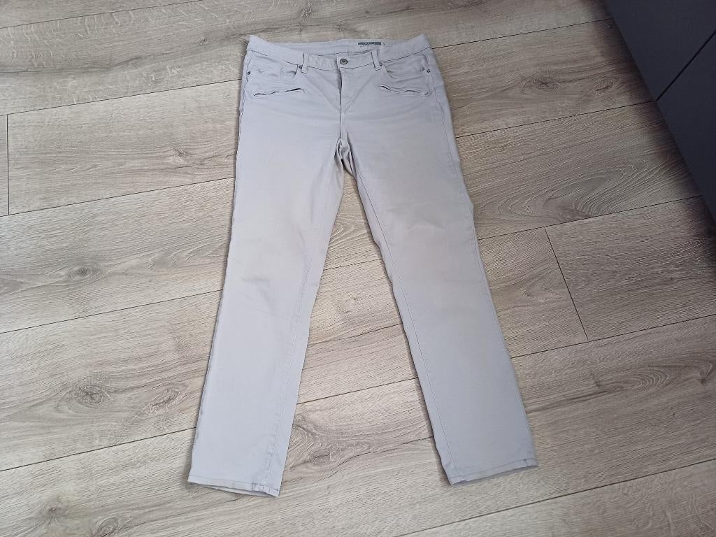 lichtgrijze stretch broek EDC slim fit mt 40, Kleding | Dames, Broeken en Pantalons, Maat 38/40 (M), Ophalen of Verzenden, Edc