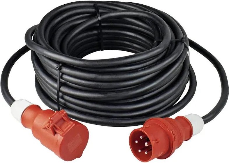 Cable extension 16a 10 meters, Ophalen of Verzenden, Gebruikt, Kabel of Snoer