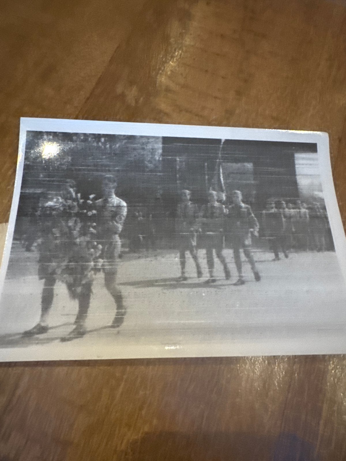 Historische foto Hitlerjugend kranslegging Tokio 1944, Ophalen of Verzenden