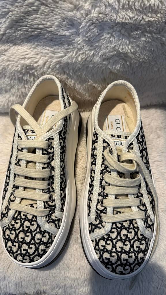 Gucci Tennis 1977 Sneakers - size 36, Ophalen of Verzenden, Zo goed als nieuw, Zwart, Sneakers of Gympen