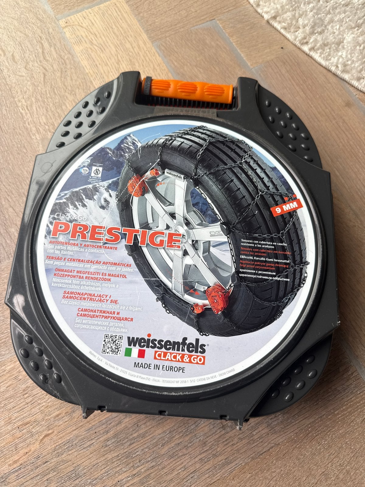 Weissenfels Clack & Go Prestige Maat 9 Sneeuwkettingen M44, Auto diversen, Ophalen of Verzenden, Zo goed als nieuw