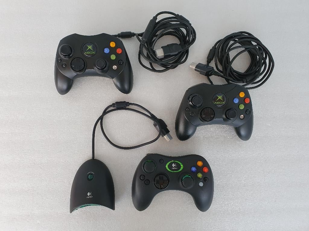 Xbox Original Controllers, Spelcomputers en Games, Ophalen of Verzenden, Gebruikt, Controller, Xbox Original