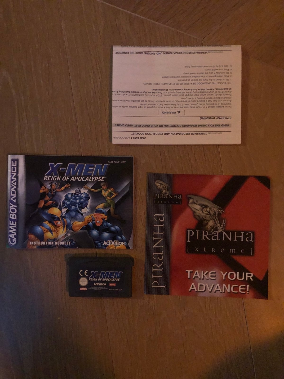 X-Men Reign of Apocalypse Game Boy Advance (GBA), Avontuur en Actie, 1 speler, Ophalen of Verzenden, Zo goed als nieuw