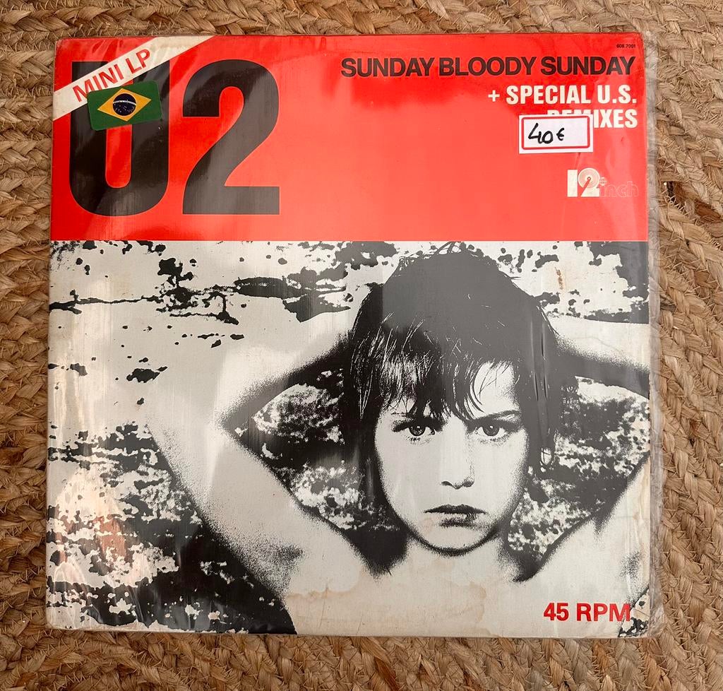U2 mini lp Brazilie, Ophalen of Verzenden, Gebruikt, 12 inch