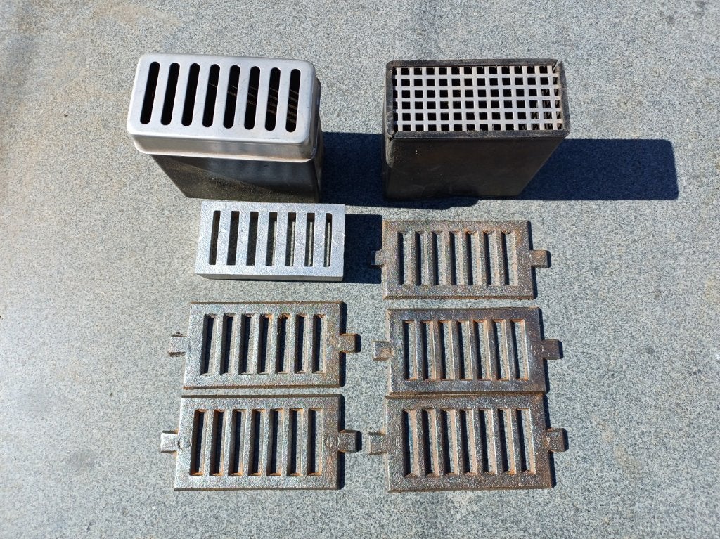 Gietijzer roosters 60 x 110 mm, Ophalen of Verzenden, Nieuw, Ventilator