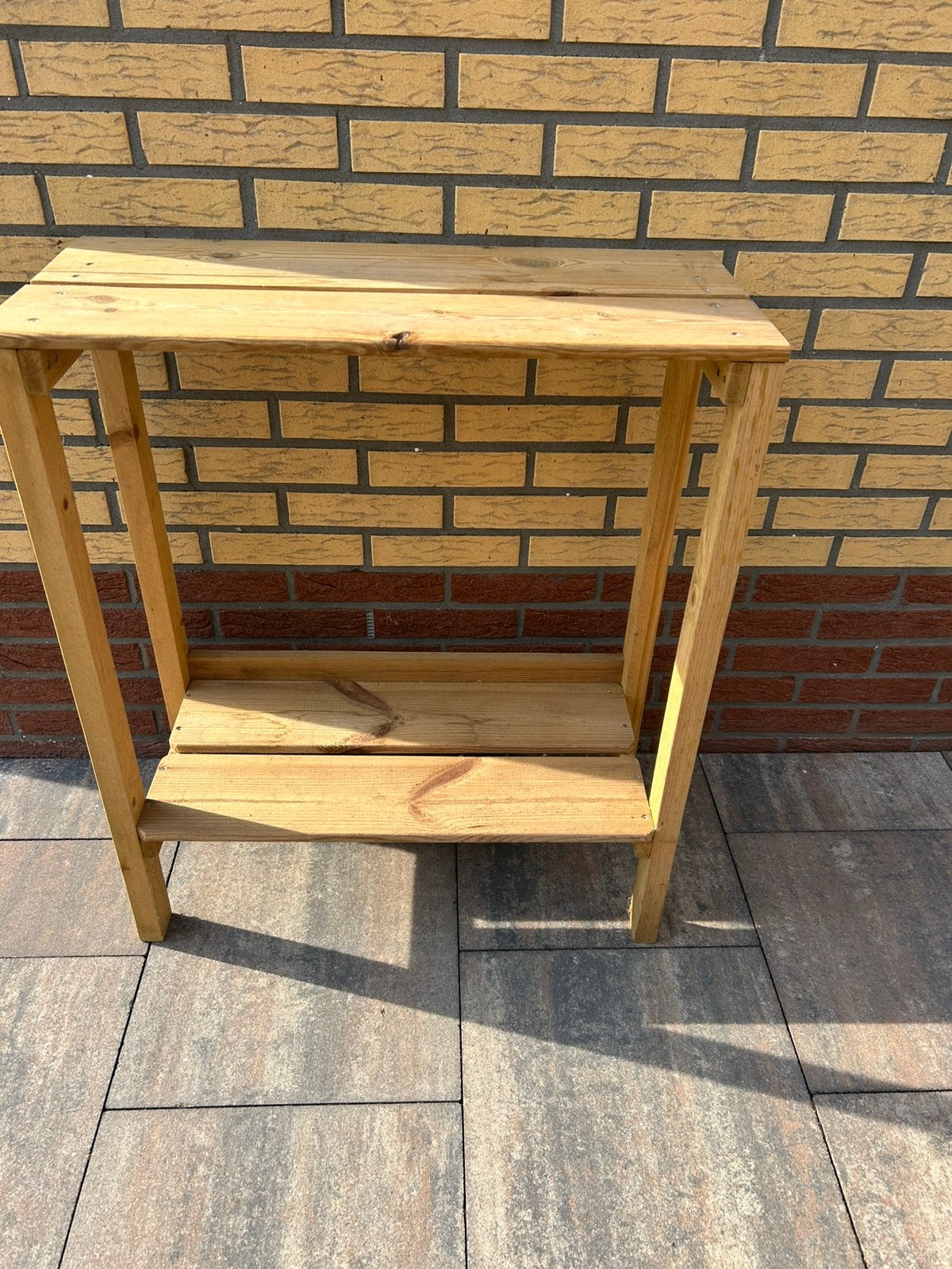 Buiten tafel, Ophalen of Verzenden, Zo goed als nieuw, 25 tot 50 cm, Rechthoekig