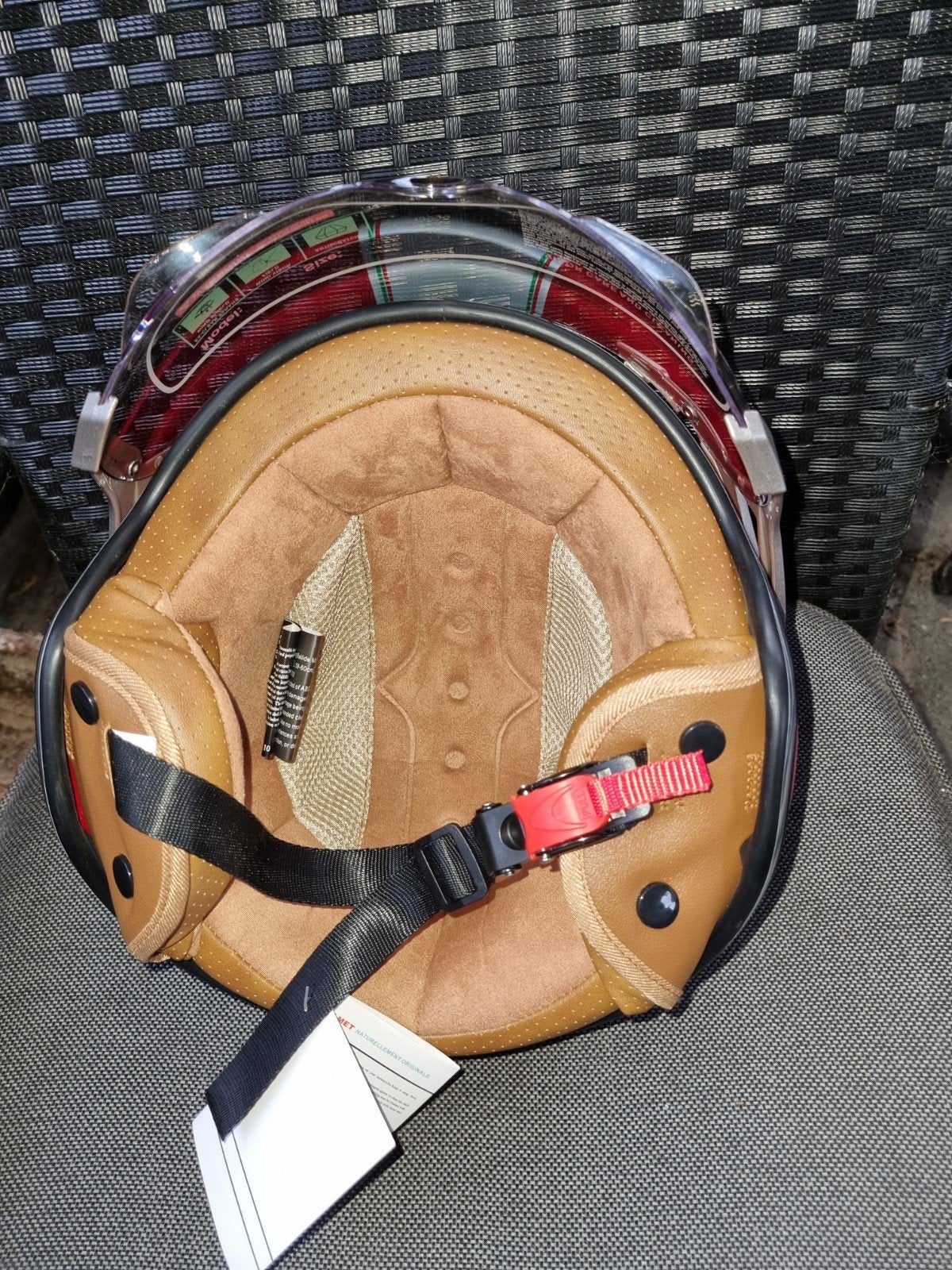 Nieuwe Retro Scooterhelm - Maat L, Ophalen of Verzenden, Nieuw, Large, Onbekend