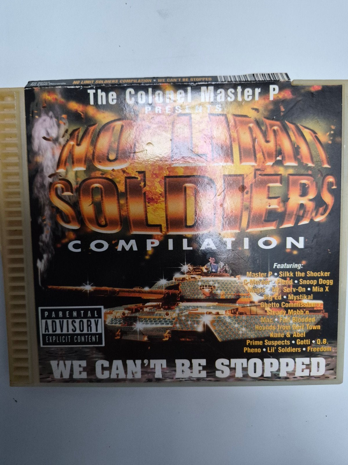 No Limit Soldiers Compilation - Master P (CD), Cd's en Dvd's, Cd's | Hiphop en Rap, Gebruikt, Verzamelalbum, Ophalen of Verzenden