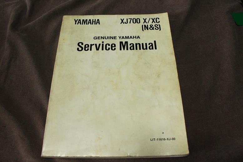 Yamaha XJ700 X XC N&S 1985 motorcycle service manual XJ 700, Motoren, Ophalen of Verzenden, Yamaha