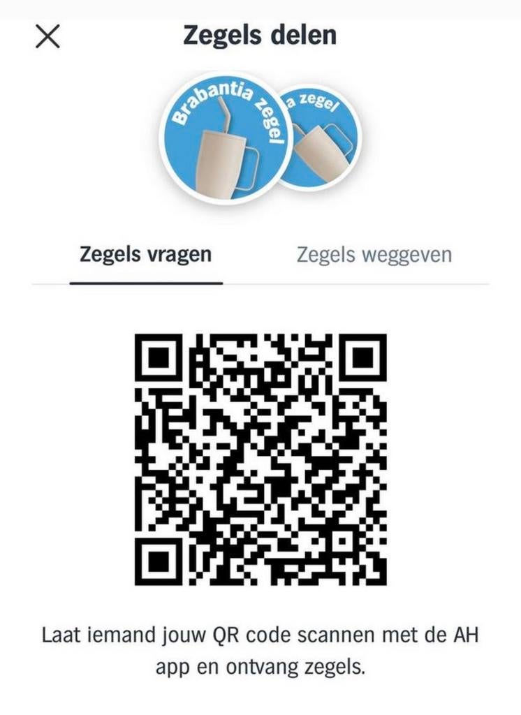 GEZOCHT Albert Heijn Brabantia zegels, Ophalen of Verzenden, Winkel, Super of Benzinepomp, Zegels, Bonnen of Punten