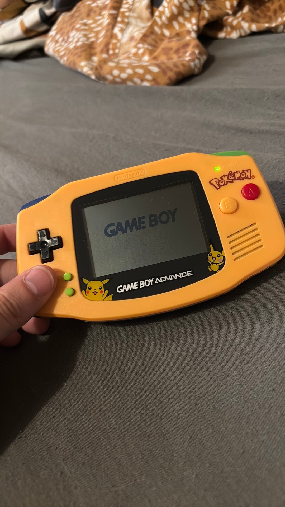 Gameboy advance pokemon reshell, Spelcomputers en Games, Spelcomputers | Nintendo Game Boy, Ophalen, Zo goed als nieuw, Game Boy Advance