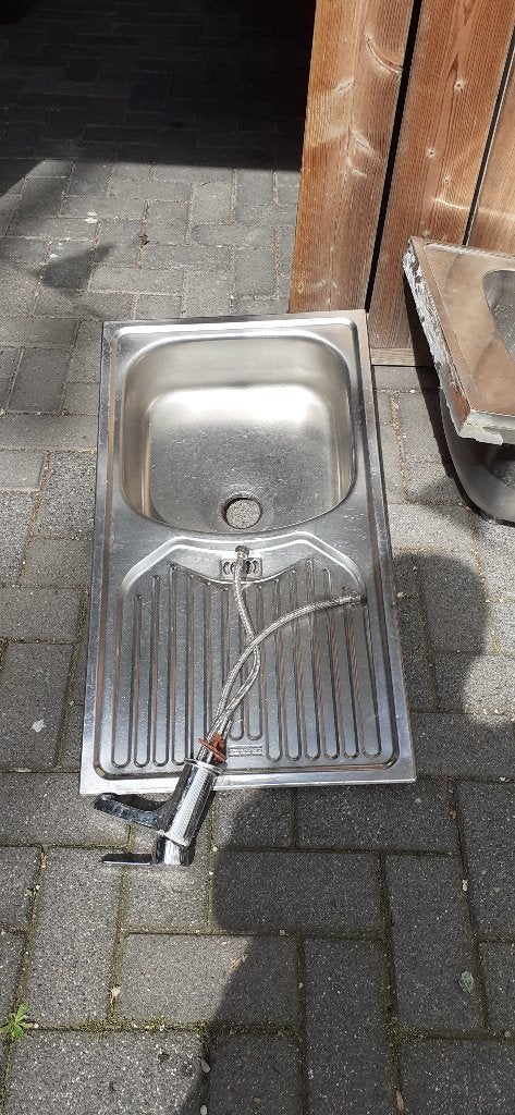 Horeca Spoel en afwasbakken, Ophalen, Gebruikt