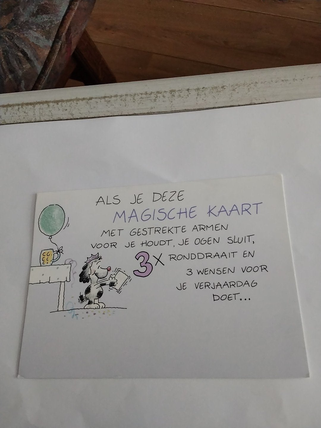 Magische kaart, Ophalen of Verzenden