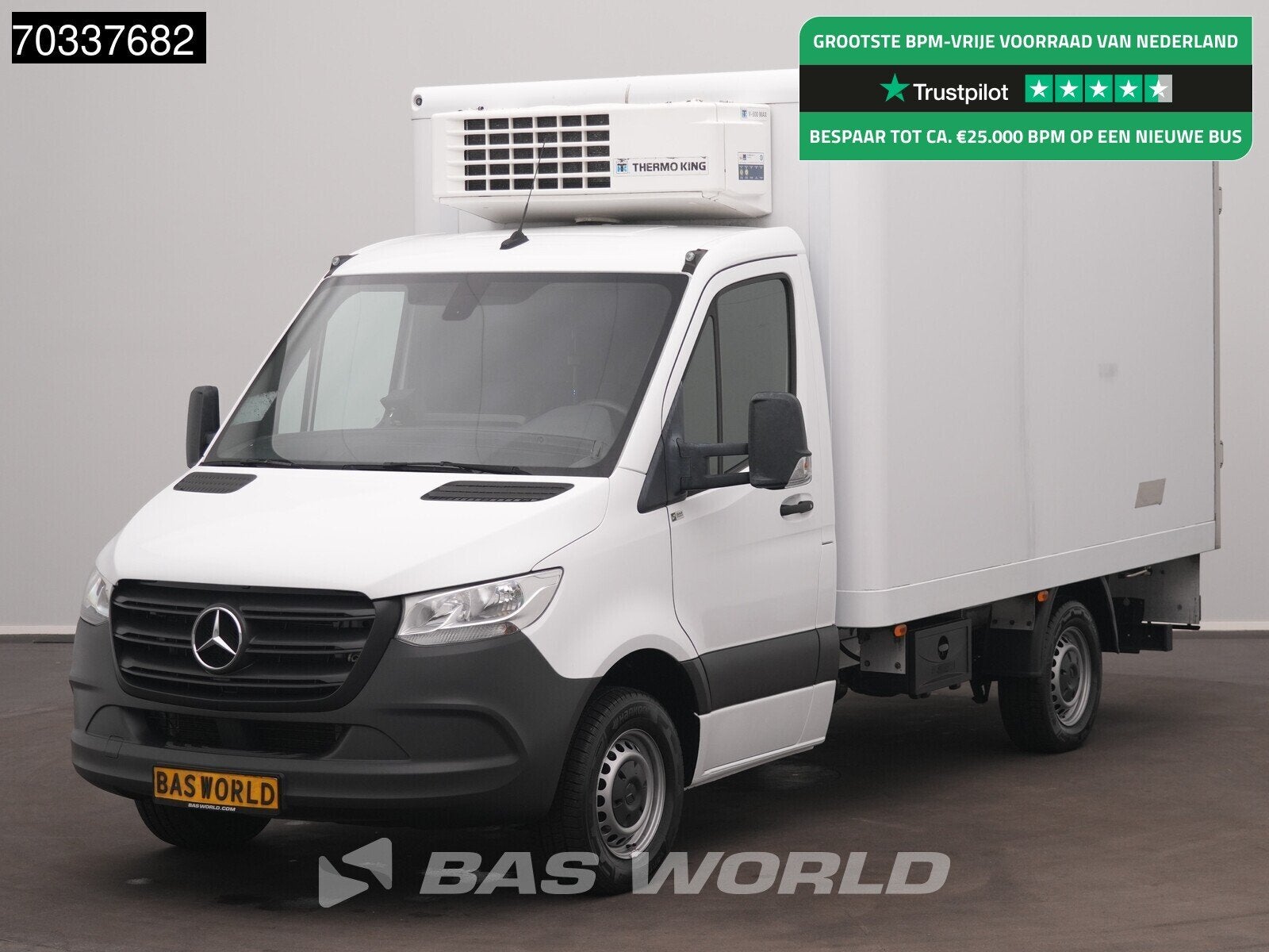 Mercedes Sprinter 317 CDI Automaat Koel/Vrieswagen Achterdeu, Auto's, Automaat, Stof, Gebruikt, Euro 6