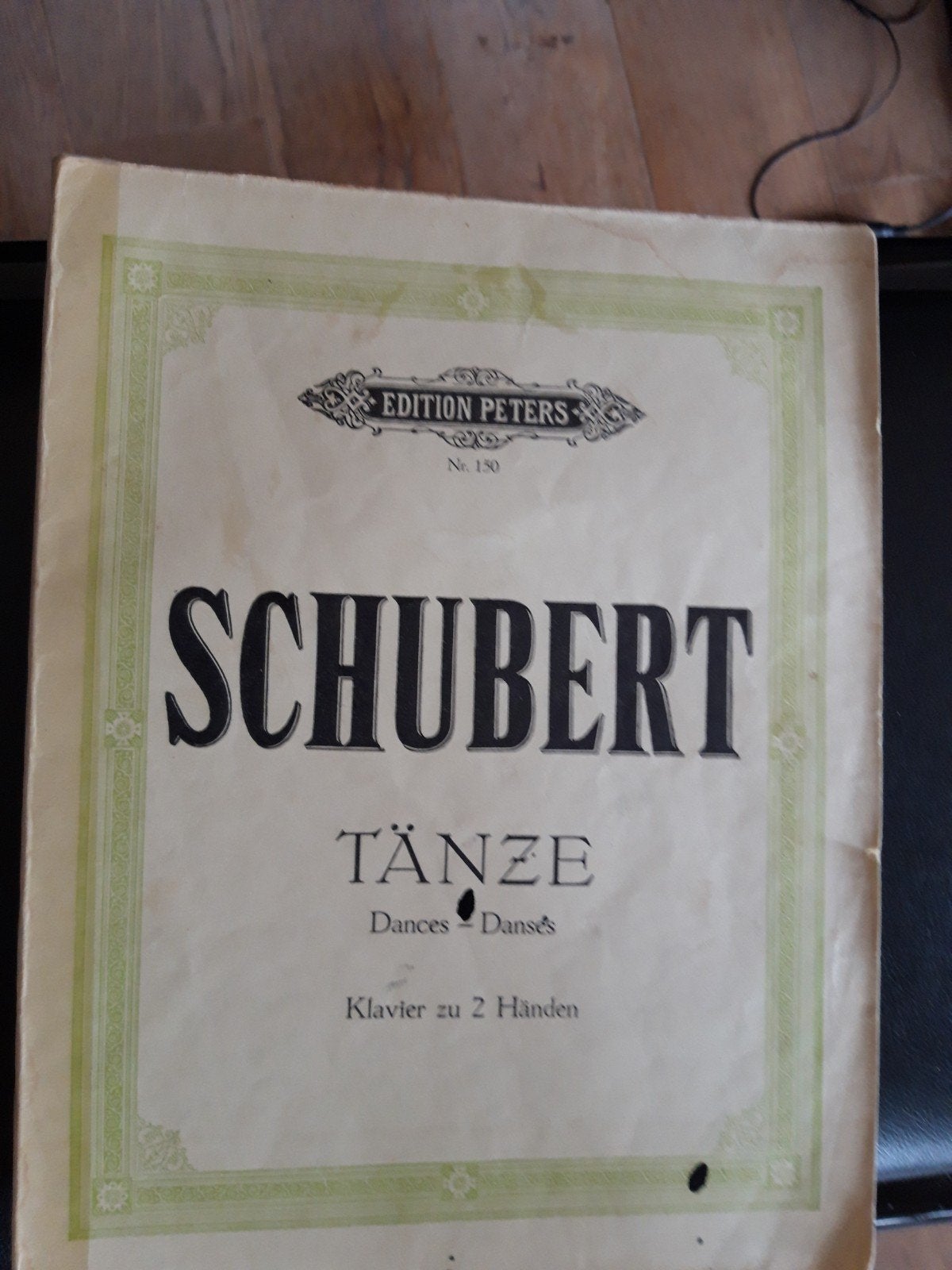 Schubert: Tänze - Klavier (Edition Peters), Muziek en Instrumenten, Bladmuziek, Gebruikt, Klassiek, Ophalen of Verzenden, Artiest of Componist