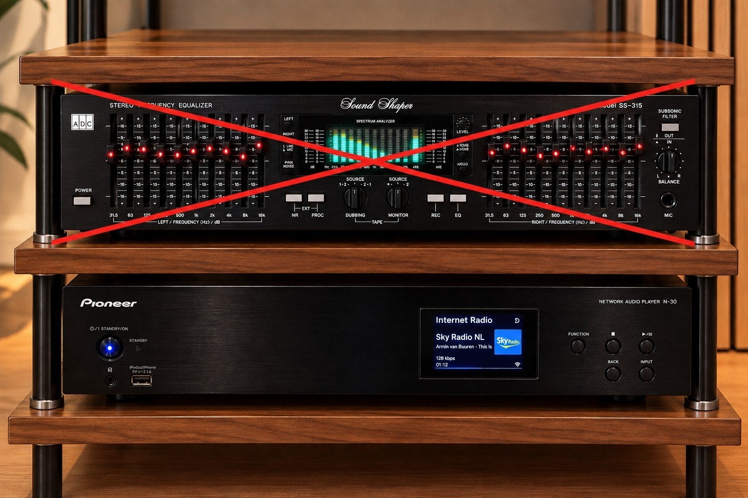 Pioneer N-30-K – Hi-Res Netwerkspeler 192 kHz/32-bit DAC, Ophalen of Verzenden, Zo goed als nieuw