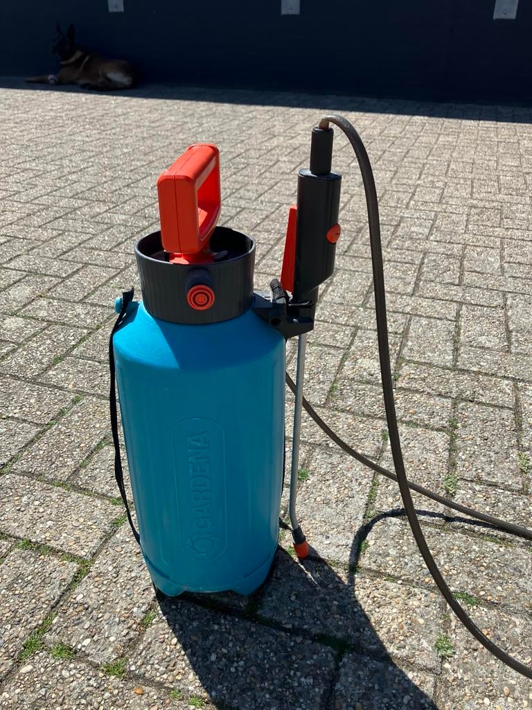 Gardena druk spuit samen 20 euro, Ophalen, Zo goed als nieuw, Onkruidbestrijding