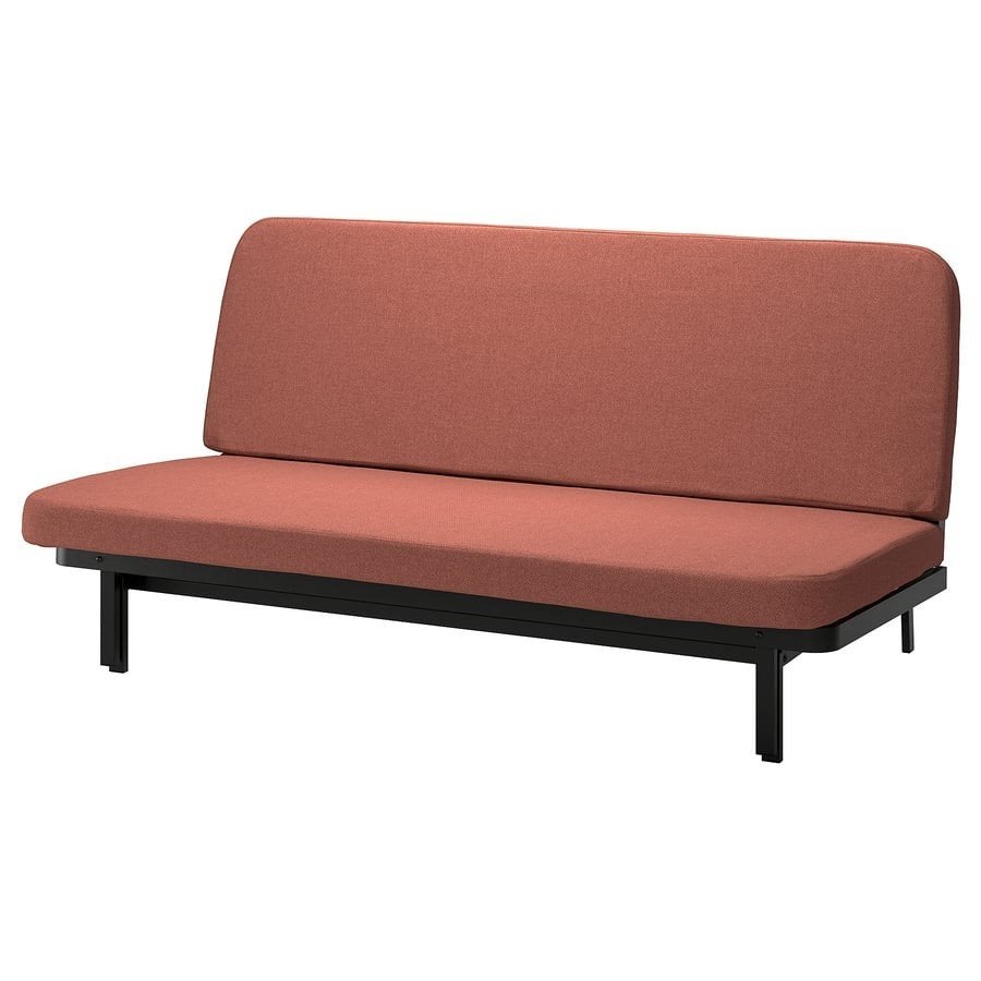 Nyhamm 3p bedbank Ikea, 1 maand gebruikt, Ophalen, Nieuw, Tweepersoons