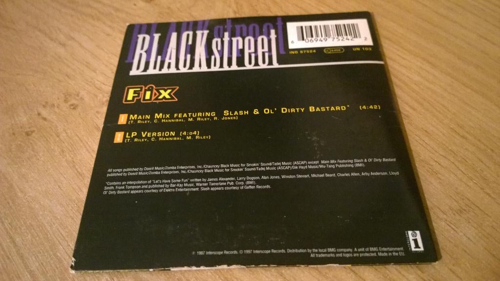 Blackstreet With Special Guests Ol' Dirty Bastard And Slash, 1 single, Ophalen, Gebruikt, Pop