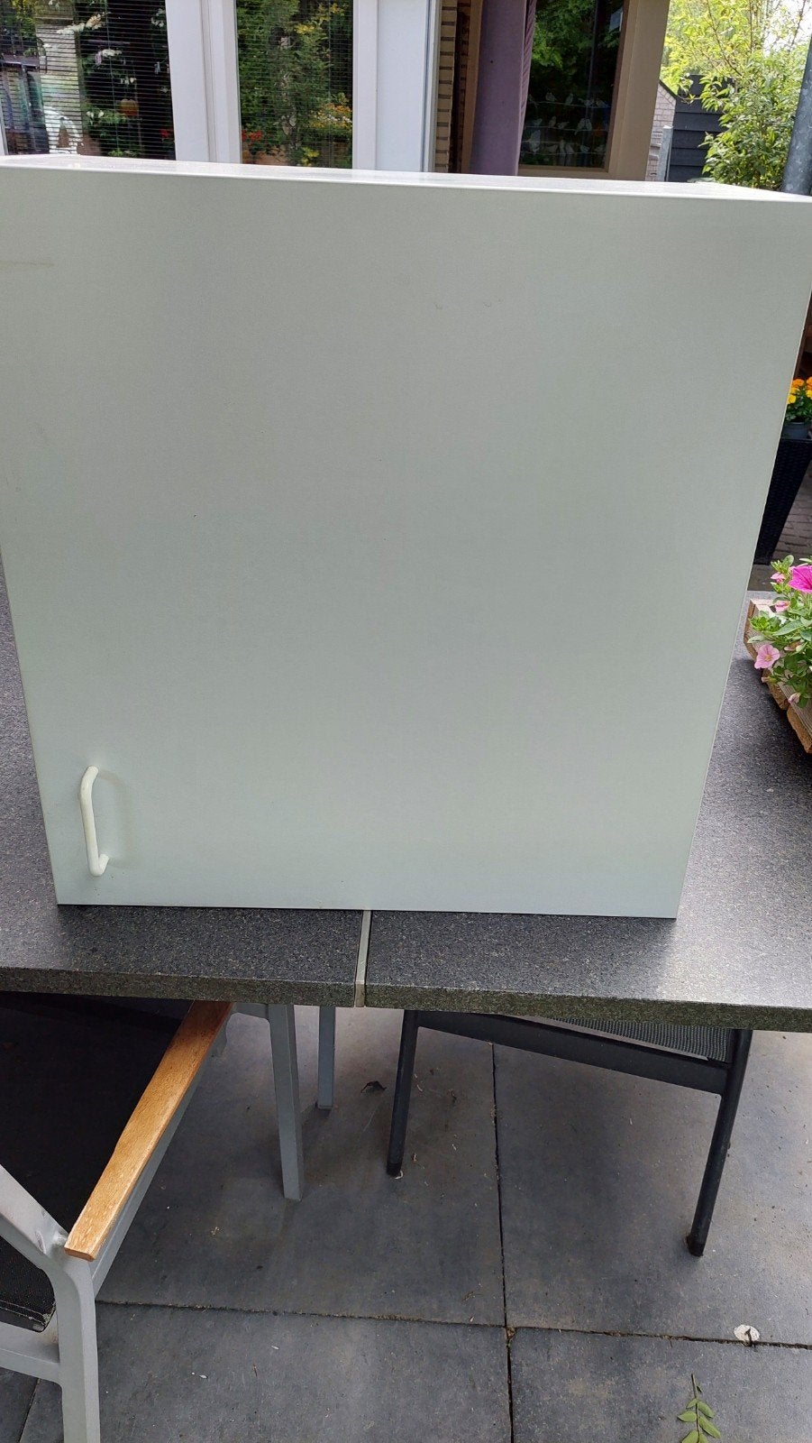 2 keuken boven kastjes wit, Huis en Inrichting, Keuken | Keukenelementen, Ophalen, Wit, 50 tot 100 cm, Minder dan 100 cm