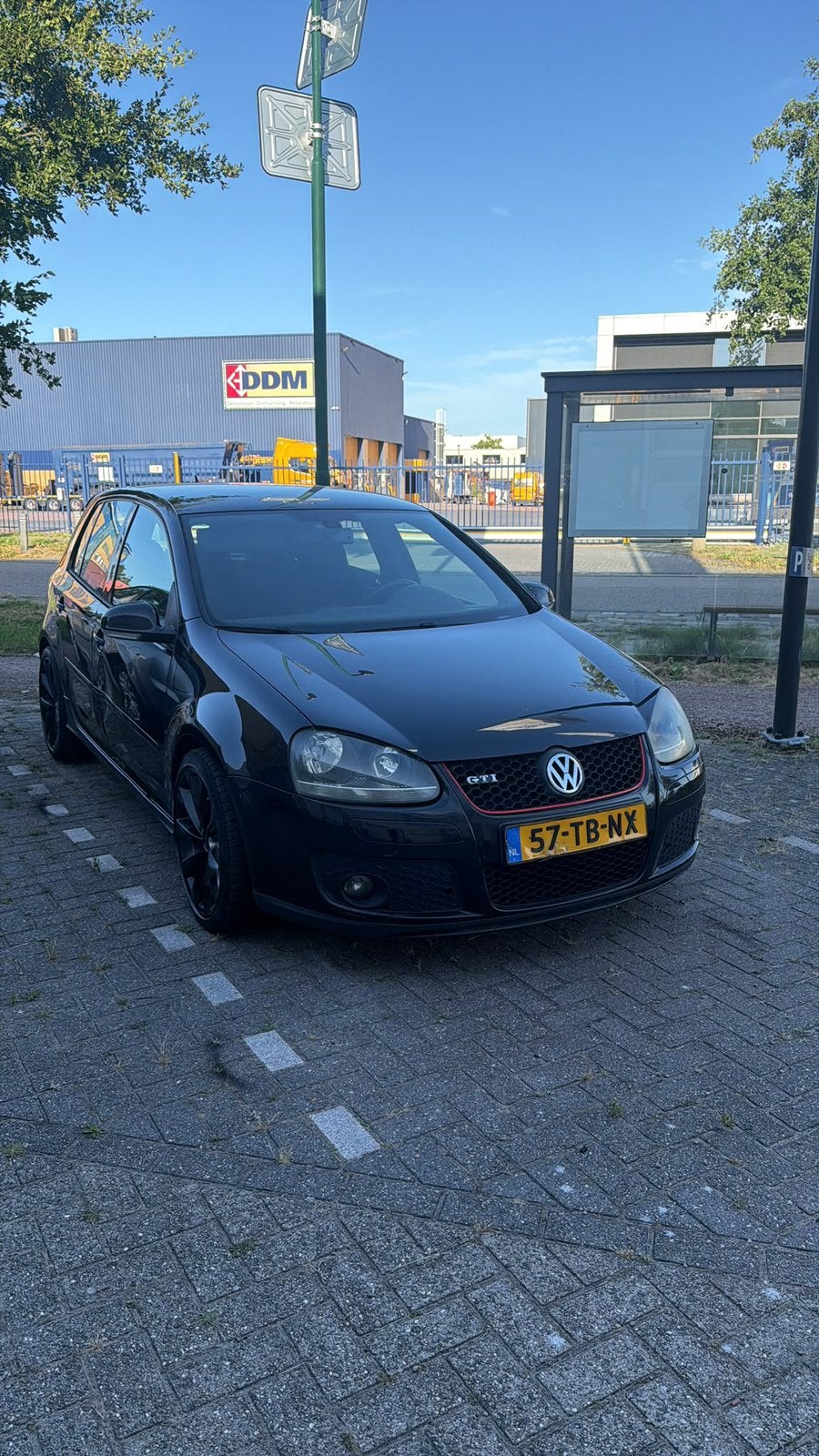 Volkswagen Golf 2.0 GTI 147KW 5D 2006 Zwart, Auto-onderdelen, Ophalen of Verzenden, Nieuw, Volkswagen, Bumper