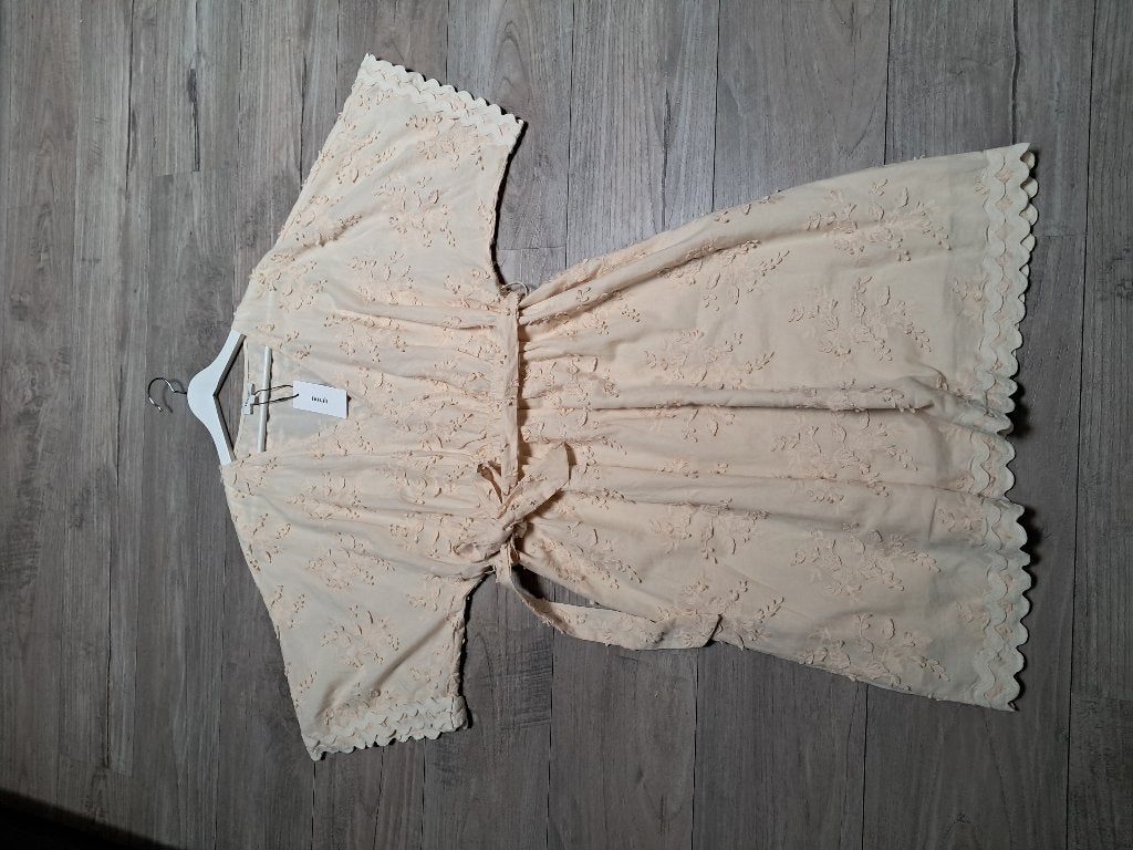 Jurk van Norah maat 44 nieuw, Verzenden, Beige, Maat 42/44 (L), Nieuw