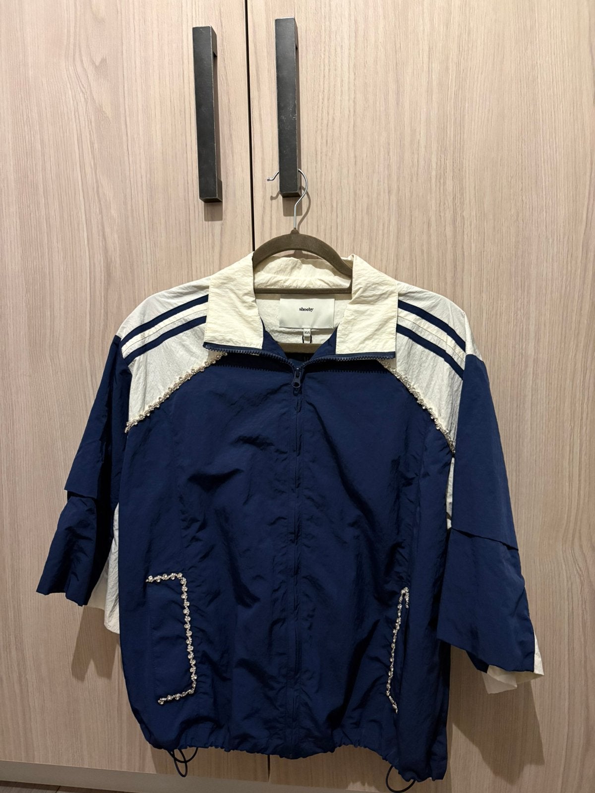 Shoeby track jacket, Kleding | Dames, Ophalen of Verzenden, Zo goed als nieuw, Maat 34 (XS) of kleiner, Blauw